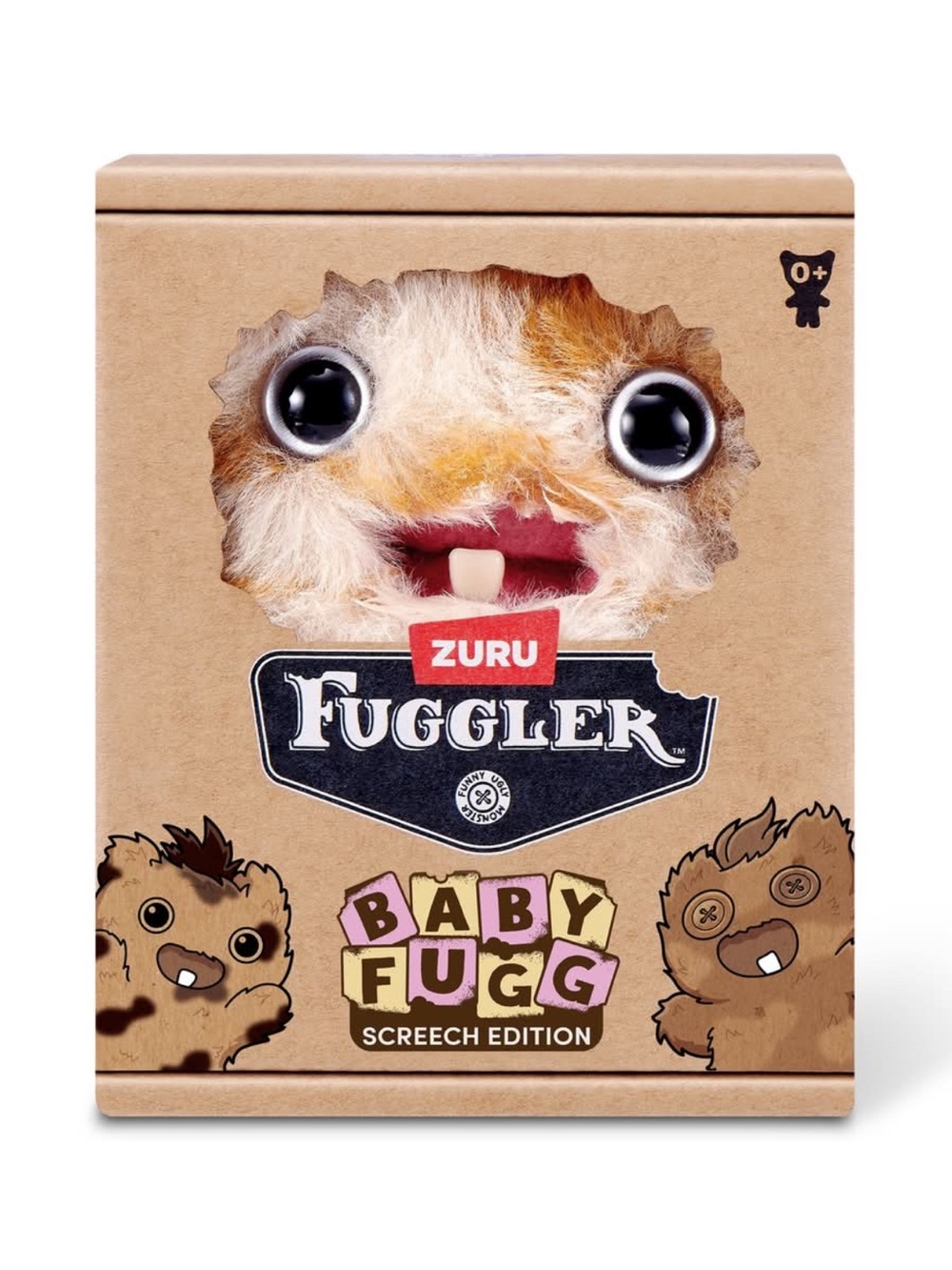 New ZURU Fuggler Baby Fugg ~ Screech Edition